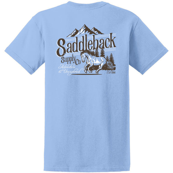 Light blue saddleback supply