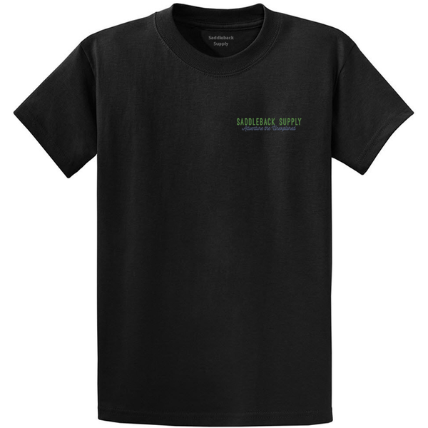 Camping Bear Black Front