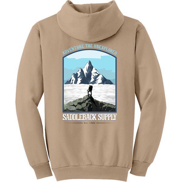 Saddleback Supply Adventure The Unexplored Hoodie Sand Back