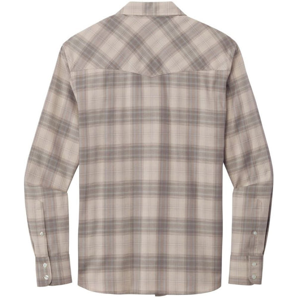 Grey Frost Flannel Back
