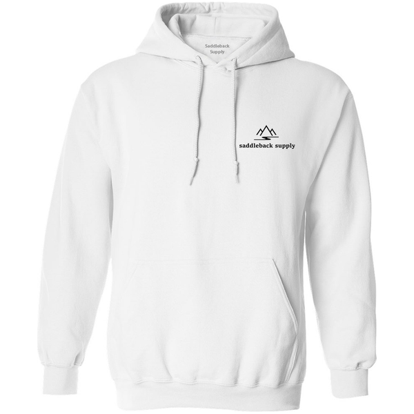 Saddleback Supply Nature Hoodie White Front