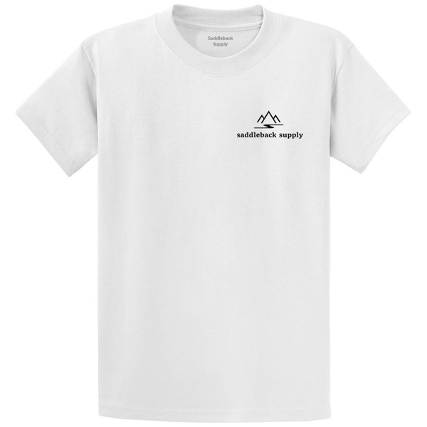 Saddleback Supply Nature Tee White Front