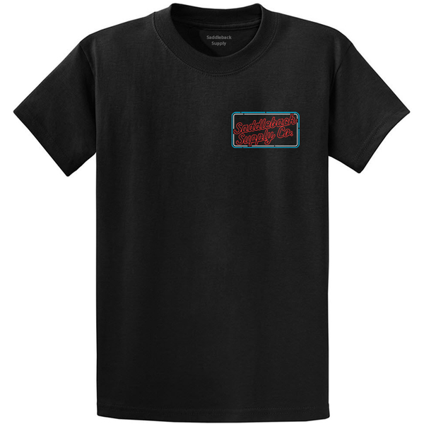 Saddleback Supply Neon Lights Shirt Black Front
