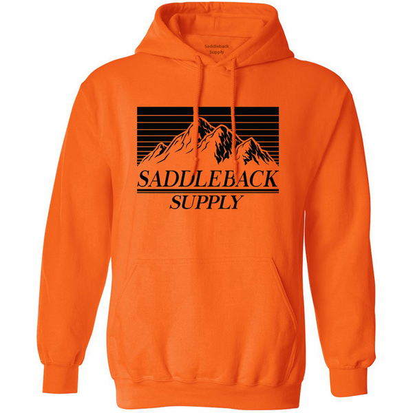 Safety Orange Mountain Top Front