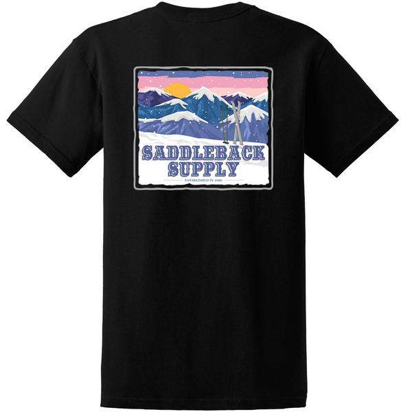 Snow Peaks Black Back