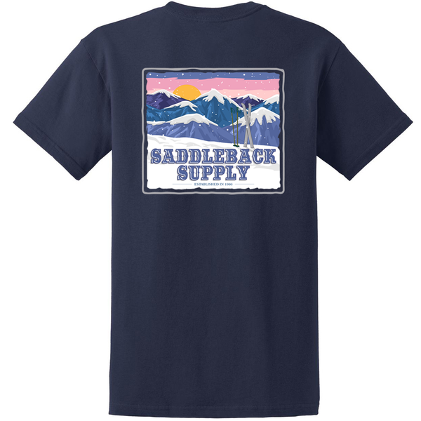 Snow Peaks Navy Back