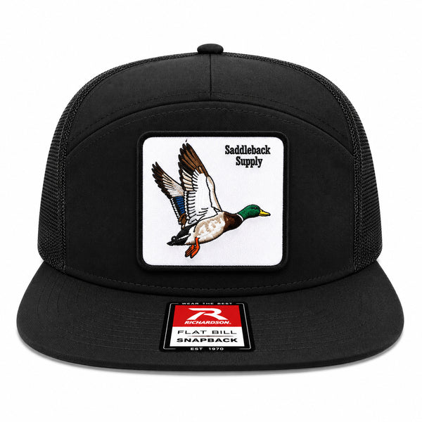 Shoot 'Em Duck Patch Seven Panel Snapback Trucker Cap