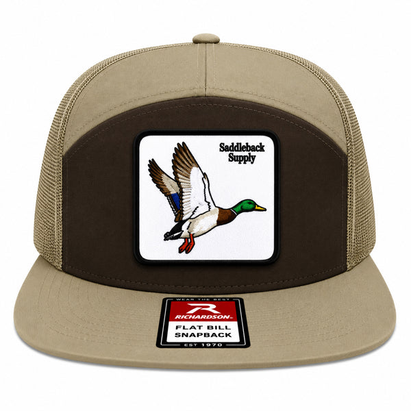 Shoot 'Em Duck Patch Seven Panel Snapback Trucker Cap