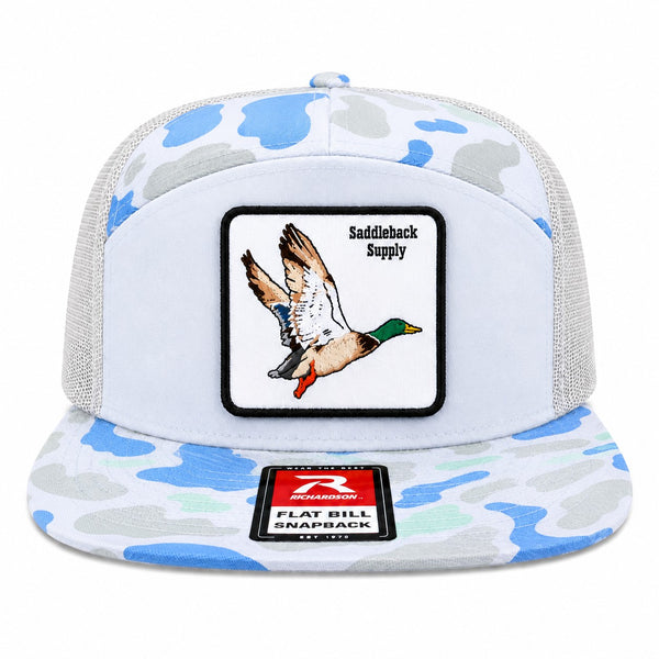 Shoot 'Em Duck Patch Seven Panel Snapback Trucker Cap