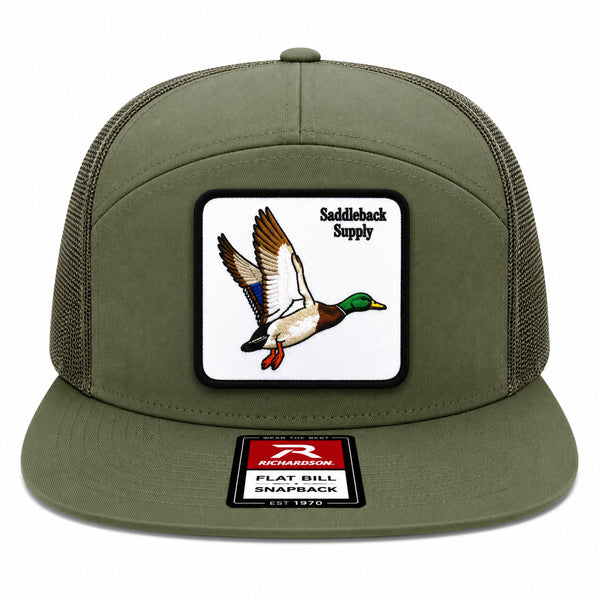 Shoot 'Em Duck Patch Seven Panel Snapback Trucker Cap