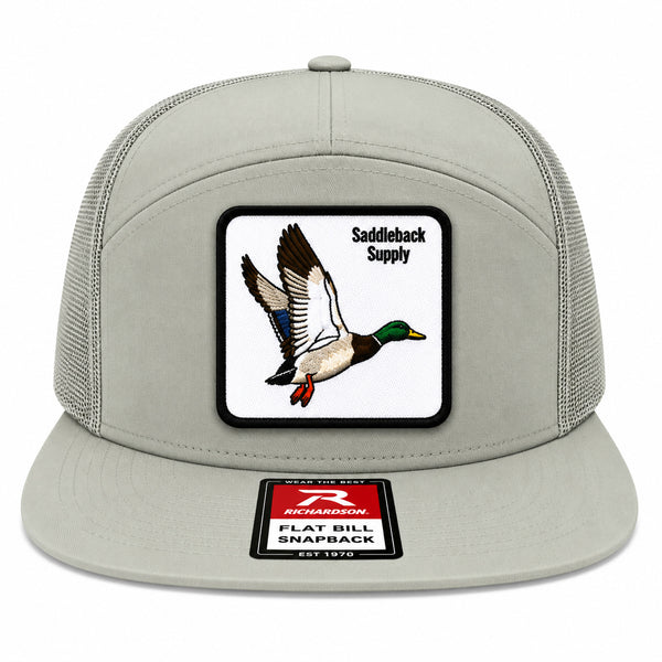 Shoot 'Em Duck Patch Seven Panel Snapback Trucker Cap