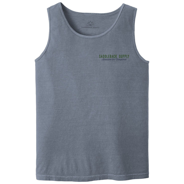 Camping Bear Pigment Tank Top