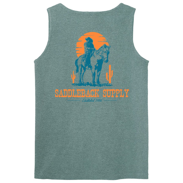 Cowboy & Trusty Steed Pigment Tank Top