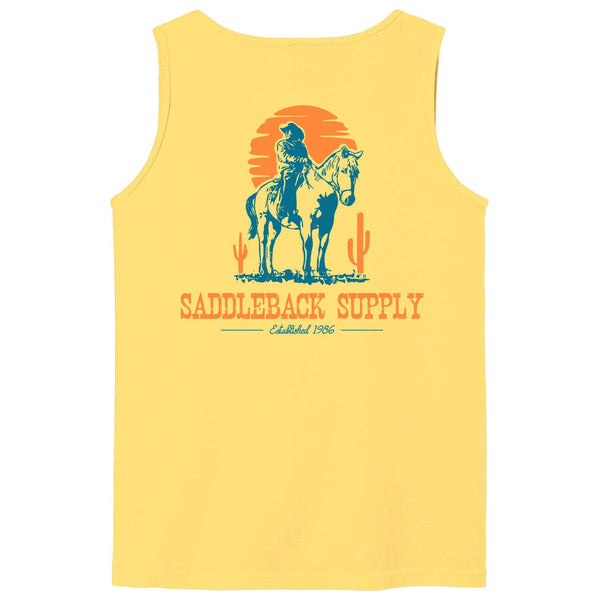 Cowboy & Trusty Steed Pigment Tank Top