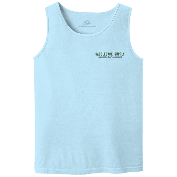 Camping Bear Pigment Tank Top