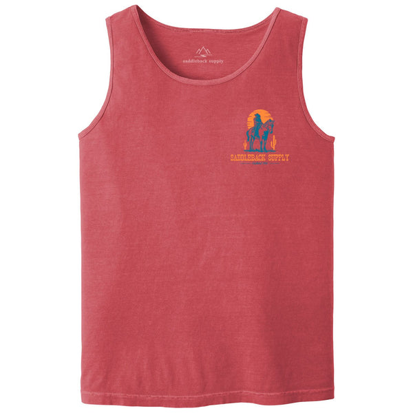 Cowboy & Trusty Steed Pigment Tank Top