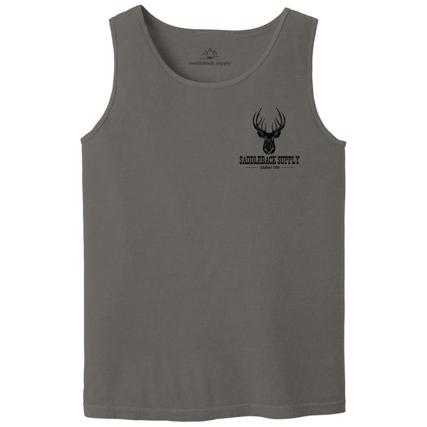 Deer Hunting Pigment Tank Top