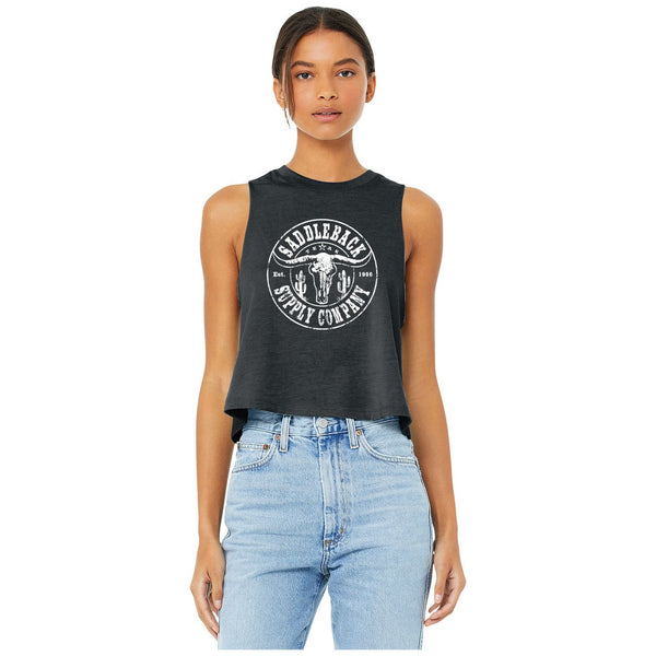 Desert Skull Crop Top