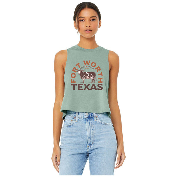 Texas Longhorn Crop Top