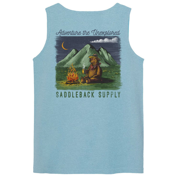 Camping Bear Pigment Tank Top