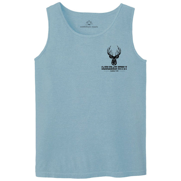 Deer Hunting Pigment Tank Top