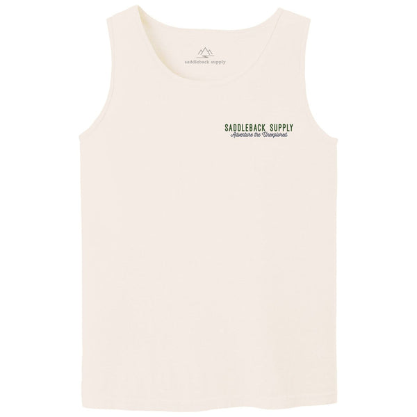 Camping Bear Pigment Tank Top