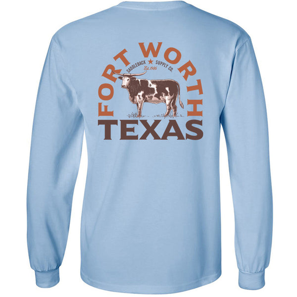 antigua texas longhorns flight long sleeve dress shirt FLIGHT LONG SLEEVE WOVEN MEN'S