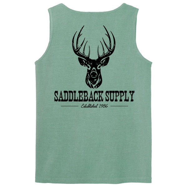 Deer Hunting Pigment Tank Top