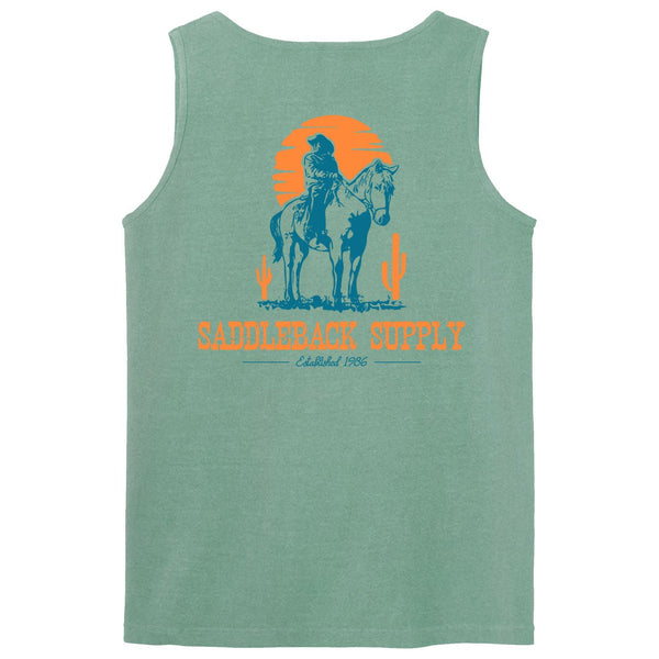 Cowboy & Trusty Steed Pigment Tank Top