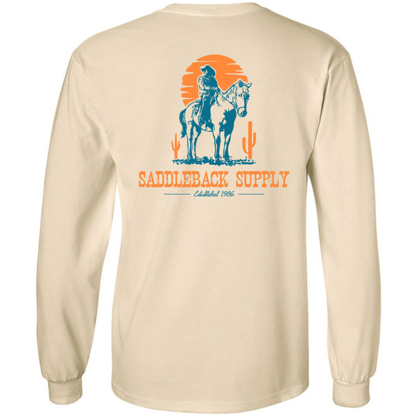 Cowboy & Trusty Steed Long Sleeve Tee