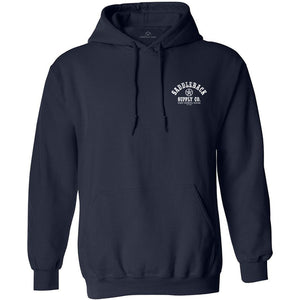 Navy hoodie