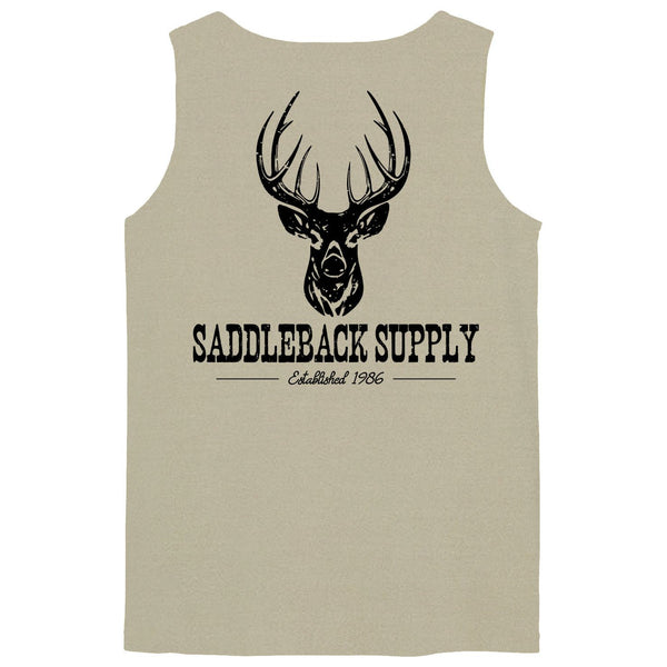 Deer Hunting Pigment Tank Top