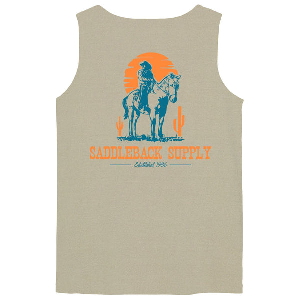 Cowboy & Trusty Steed Pigment Tank Top