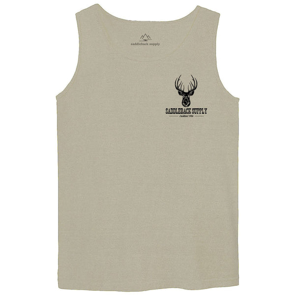 Deer Hunting Pigment Tank Top