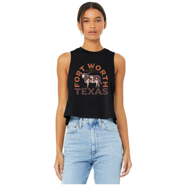 Texas Longhorn Crop Top