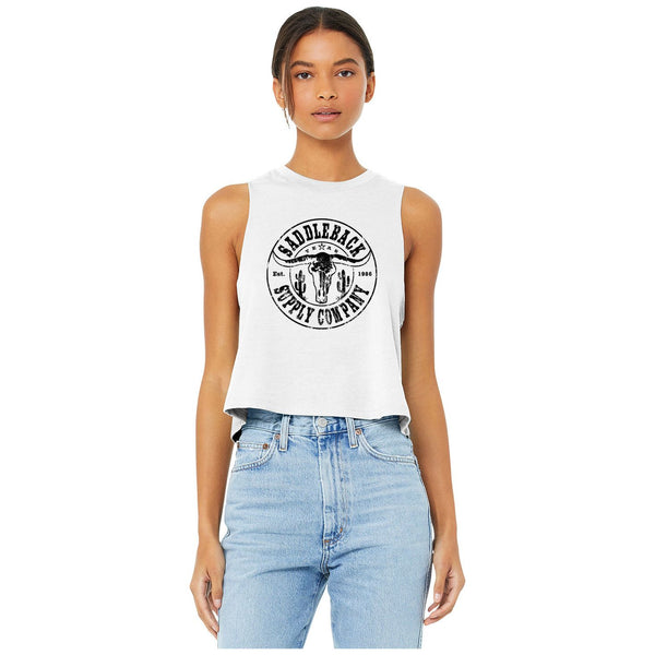 Desert Skull Crop Top