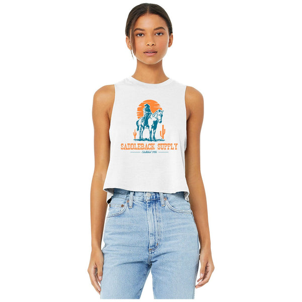 Cowboy & Trusty Steed Crop Top