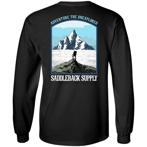 Saddleback Supply Adventure The Unexplored Long Sleeve Tee - Saddleback Supply Company