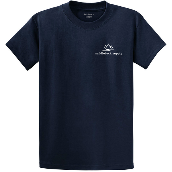 Portrayed here is the Saddleback Supply Adventure The Unexplored Tee shirt that resembles creativity and adventure making the outdoor t shirt unique. This one-of-a-kind country tee shirt is impeccable in design with its top-of-the-line logo.