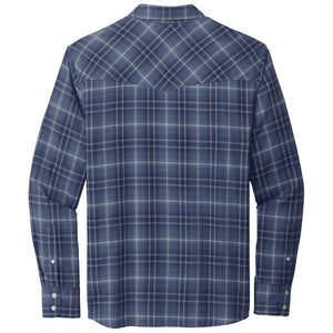 Suppy Flannel True Navy Back